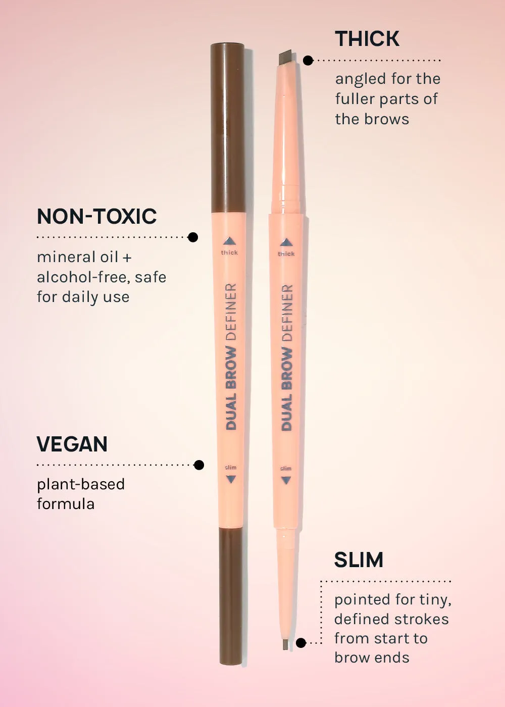 AOA Dual Brow Definer Pencil