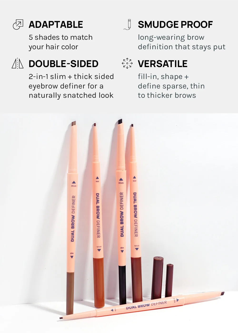 AOA Dual Brow Definer Pencil
