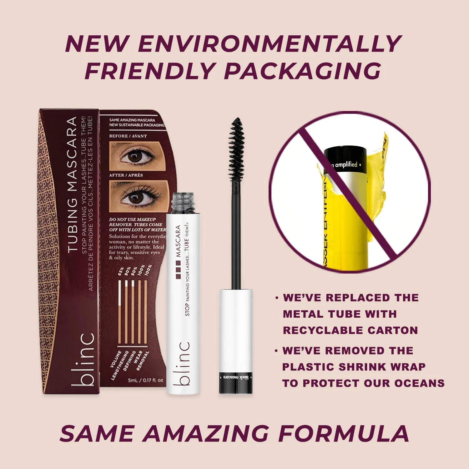 blinc Amplified Tubing Mascara Black