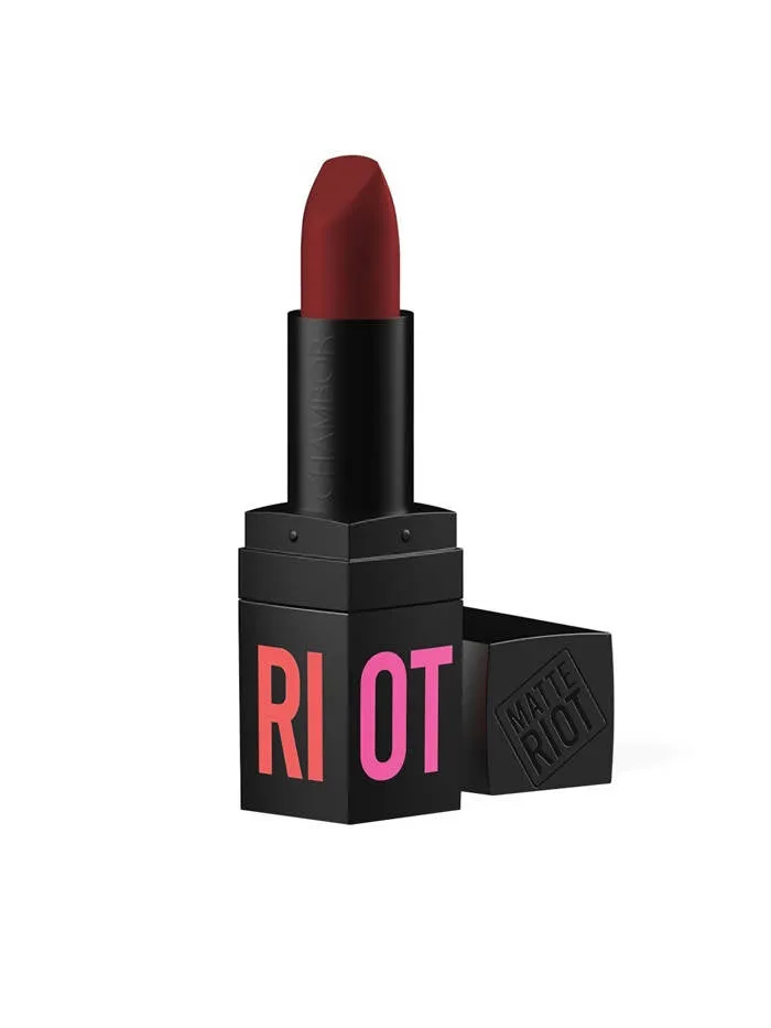 Chambor Matte Riot 205 Auburn Toss Bullet Lipstick