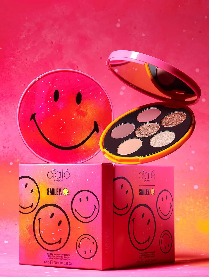 Ciaté London x Smiley® 50 Limited Edition Eyeshadow Palette