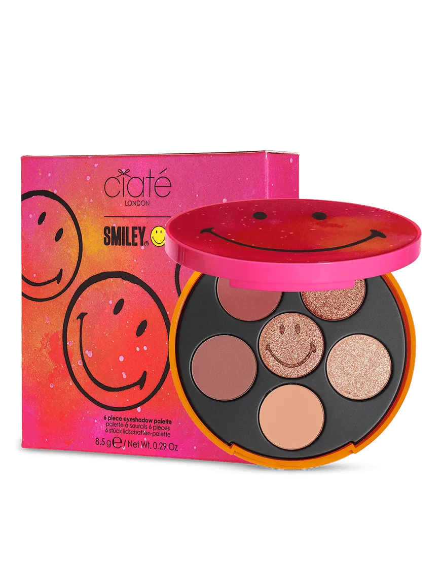 Ciaté London x Smiley® 50 Limited Edition Eyeshadow Palette