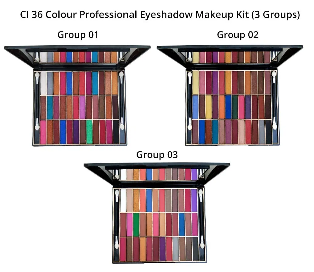 Color Institute 36 Colour Professional Eyeshadow Makeup Kit