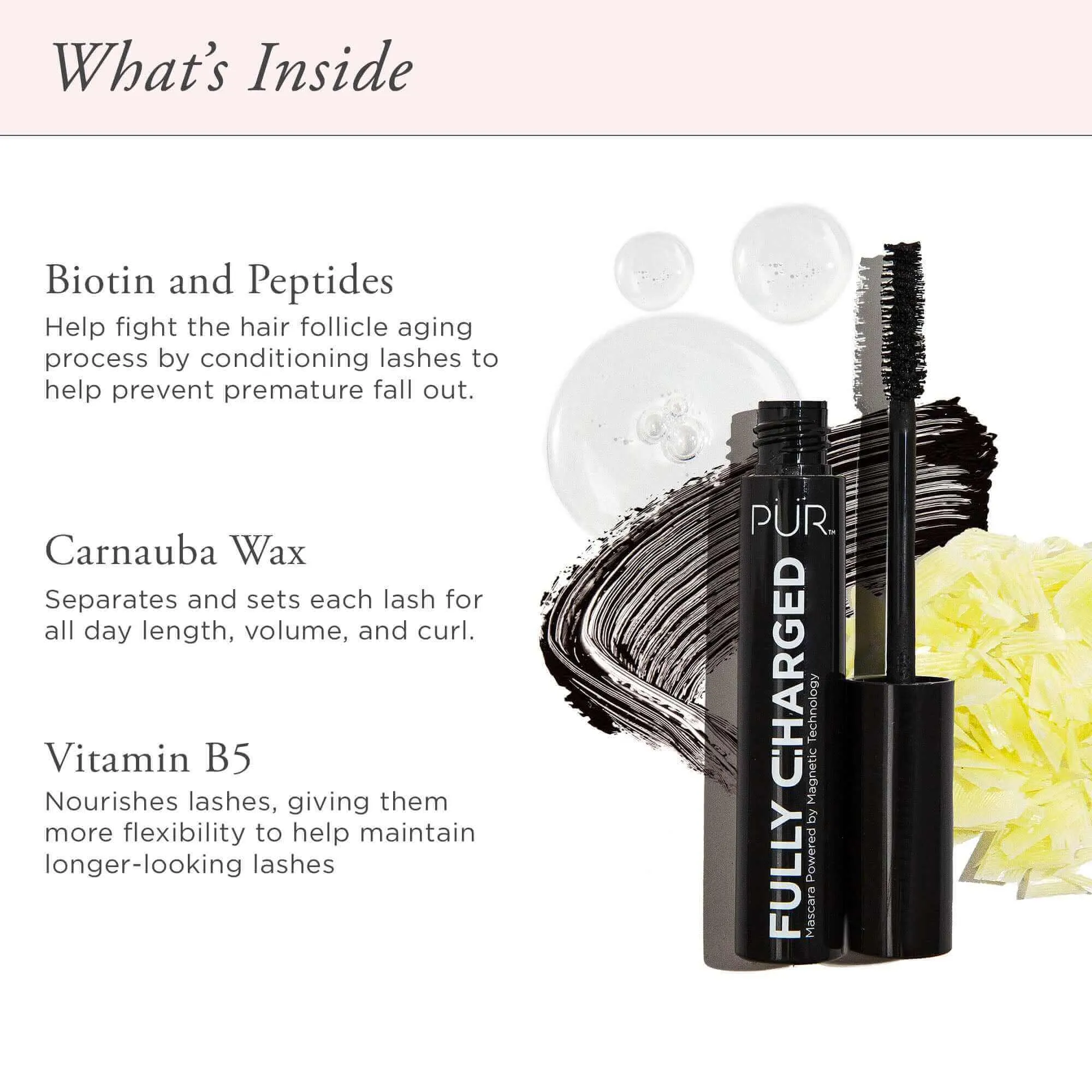Fully Charged Mascara Powered by Magnetic Technology