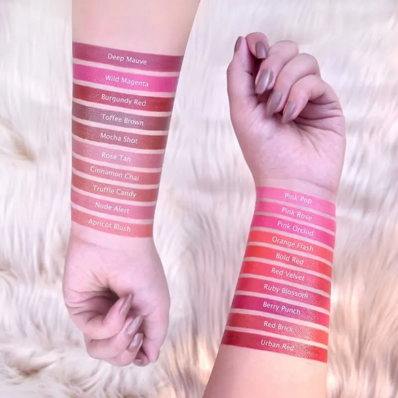 Iba Pure Lips Long Stay Matte Lipstick-M16 Rose Tan