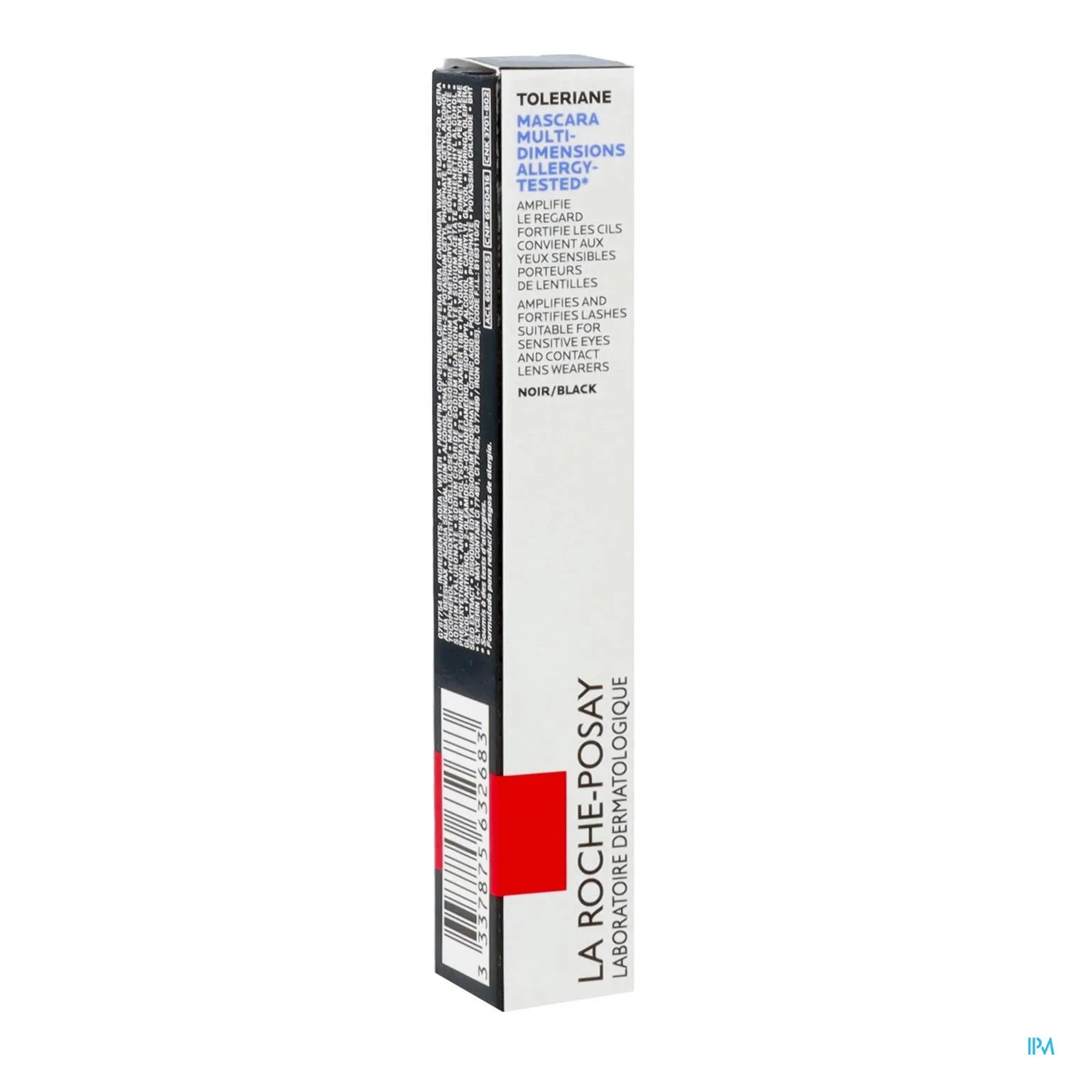 La Roche-Posay Toleriane Mascara Multi Dimension Zwart - Hypoallergene Wimperversterker voor Gevoelige Ogen