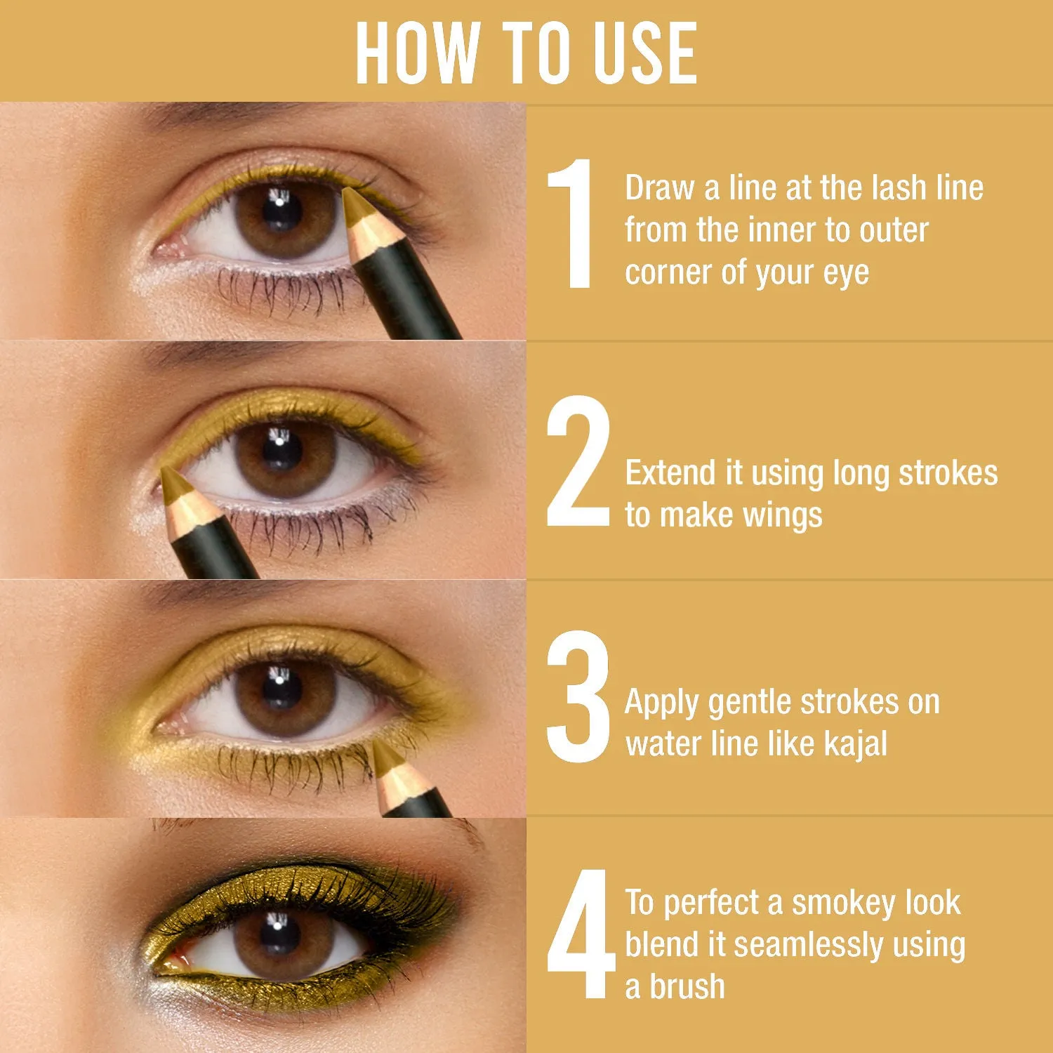 NY Bae High Eyeland - Eye Pencil, High on Golden 3 (0.8g)