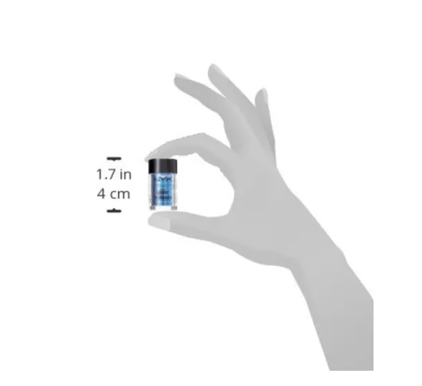 NYX PROFESSIONAL MAKEUP Face & Body Glitter, Blue