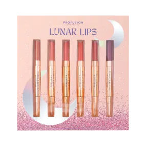 Profusion Cosmetics - Lunar Lips 6pc Lipstick & Liner Set