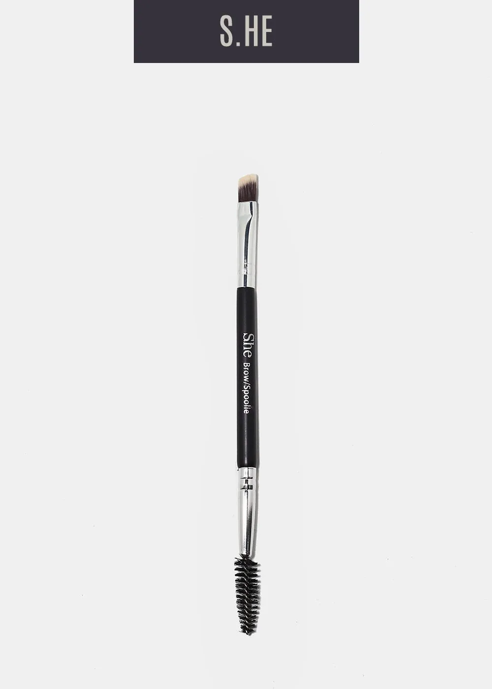S.he Makeup Dual Ended Brow Brush