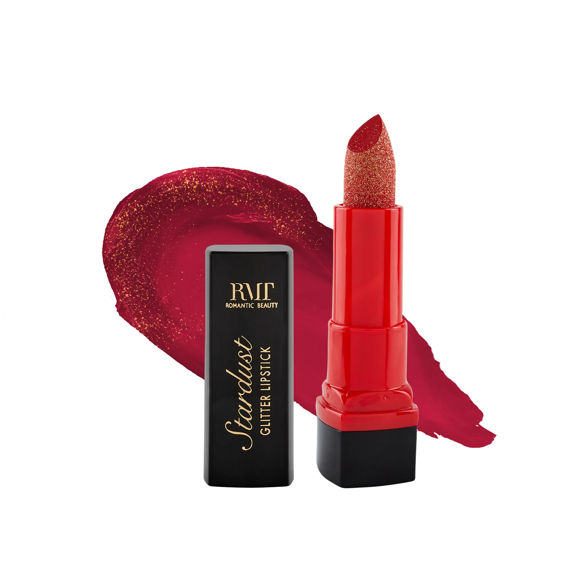 Stardust Glitter Lipsticks - RED