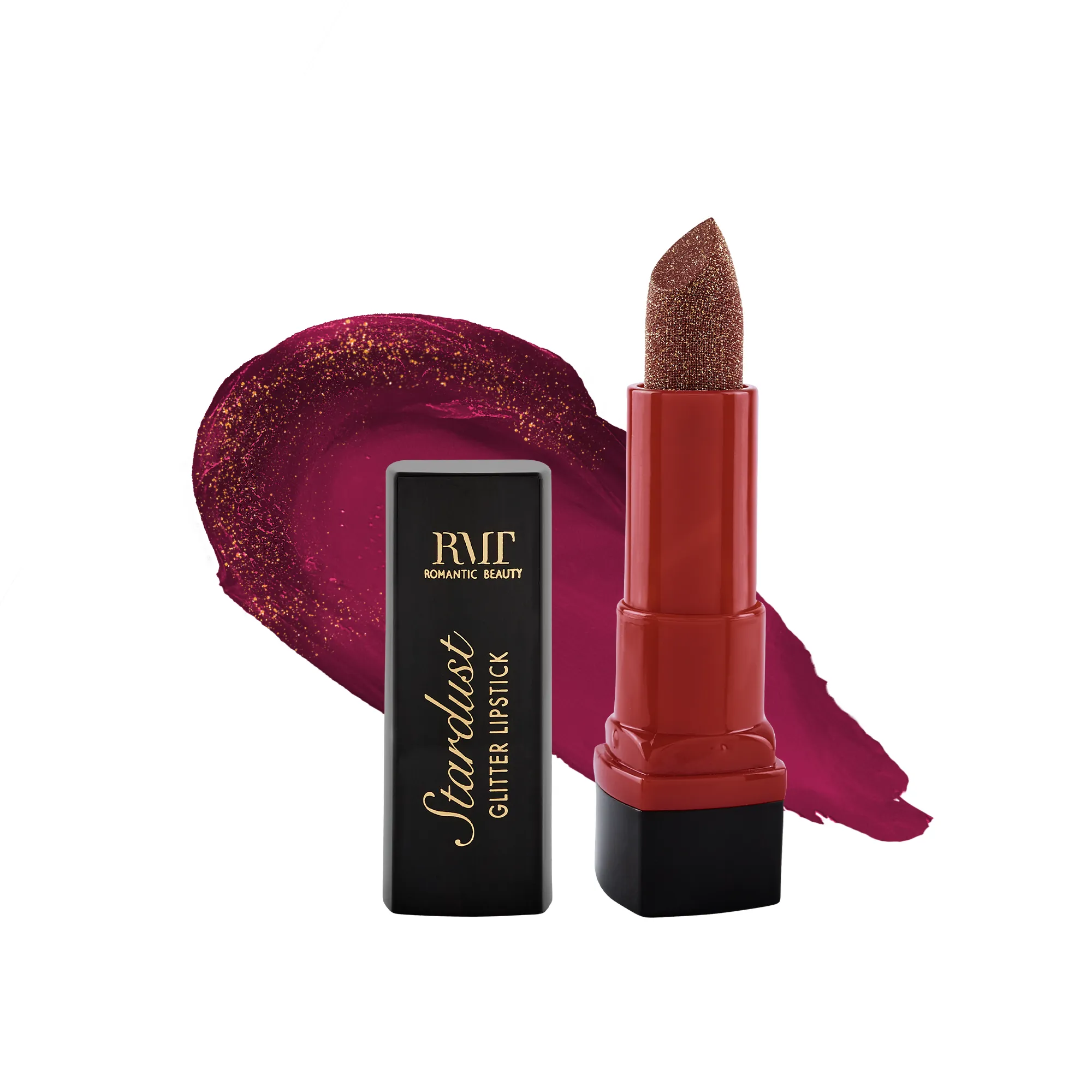 Stardust Glitter Lipsticks - RED
