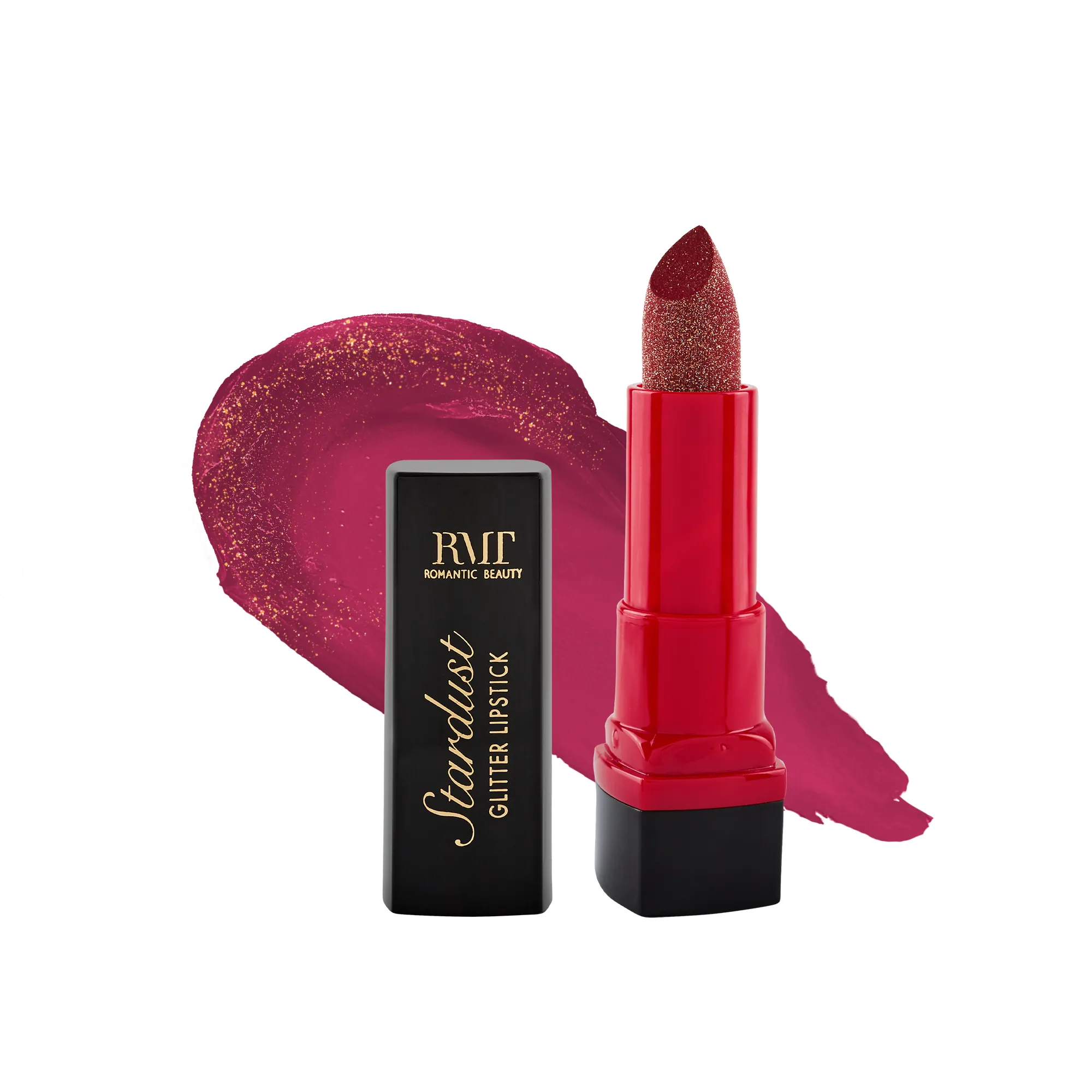 Stardust Glitter Lipsticks - RED