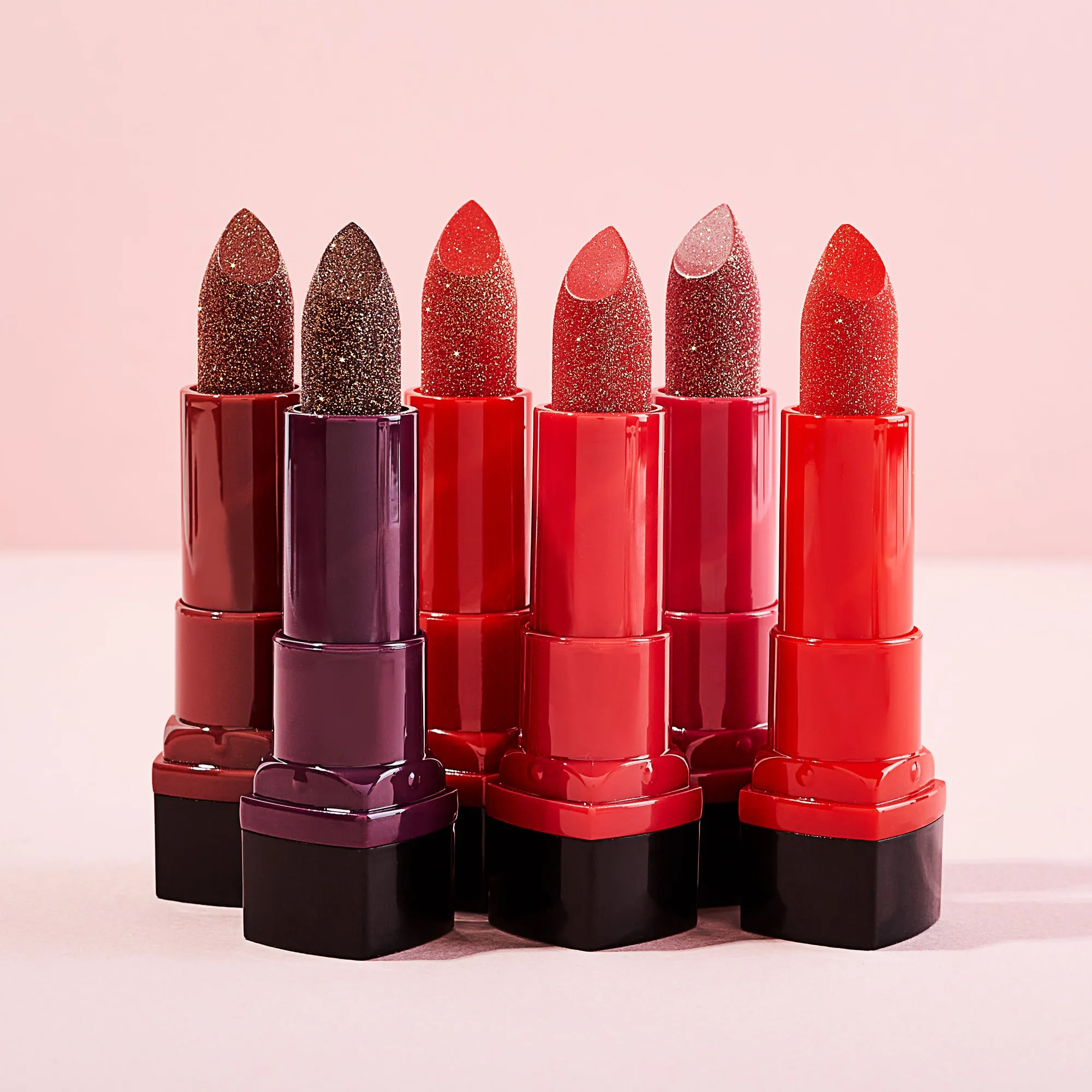 Stardust Glitter Lipsticks - RED
