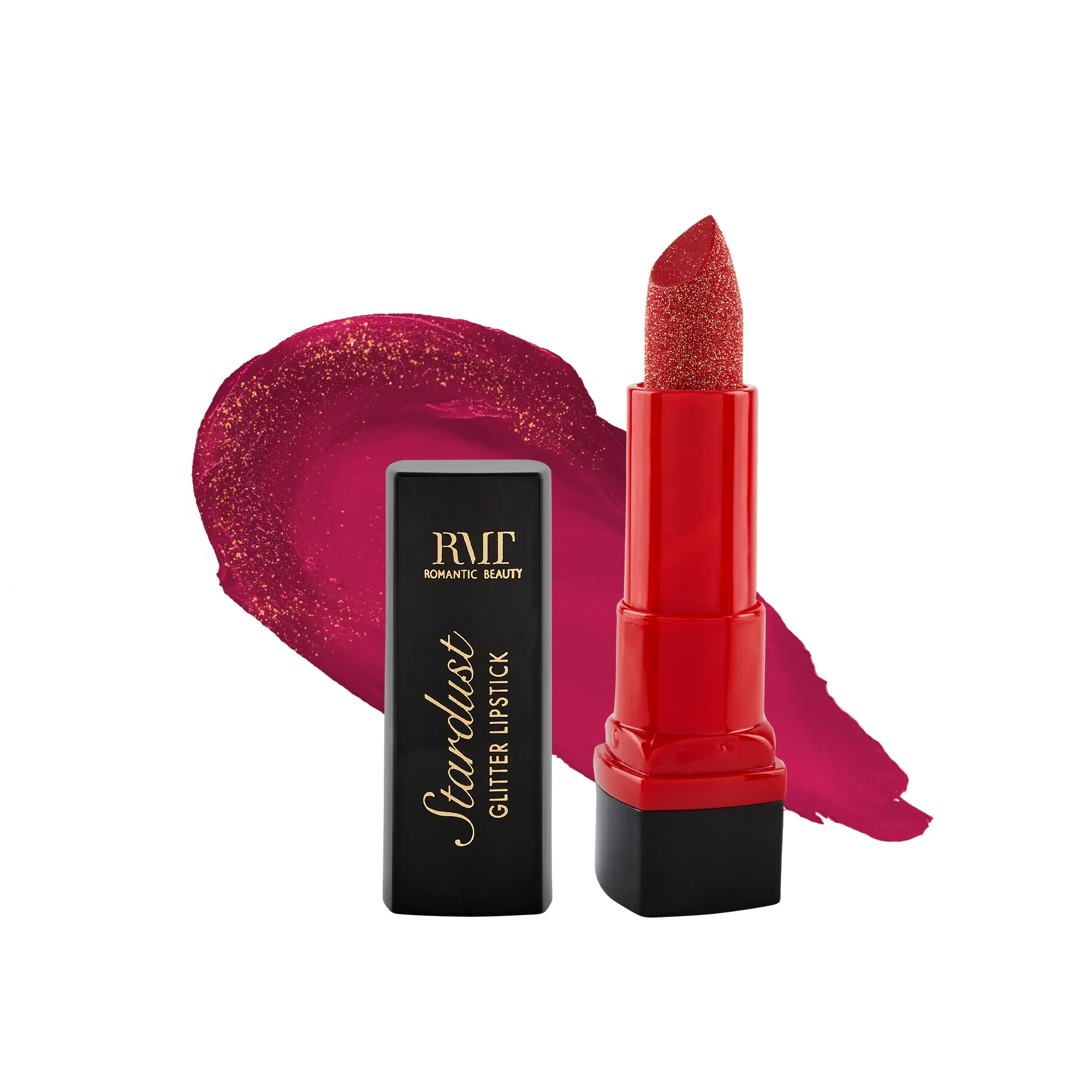 Stardust Glitter Lipsticks - RED