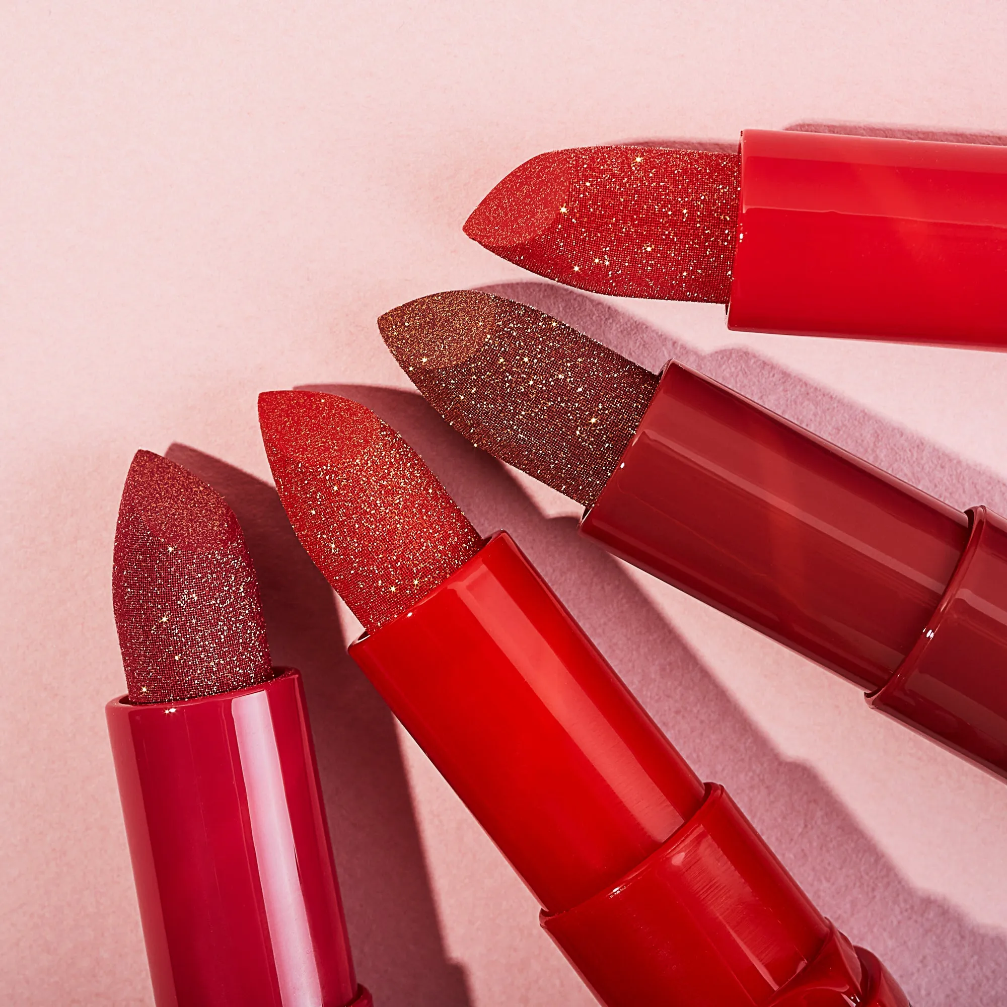 Stardust Glitter Lipsticks - RED