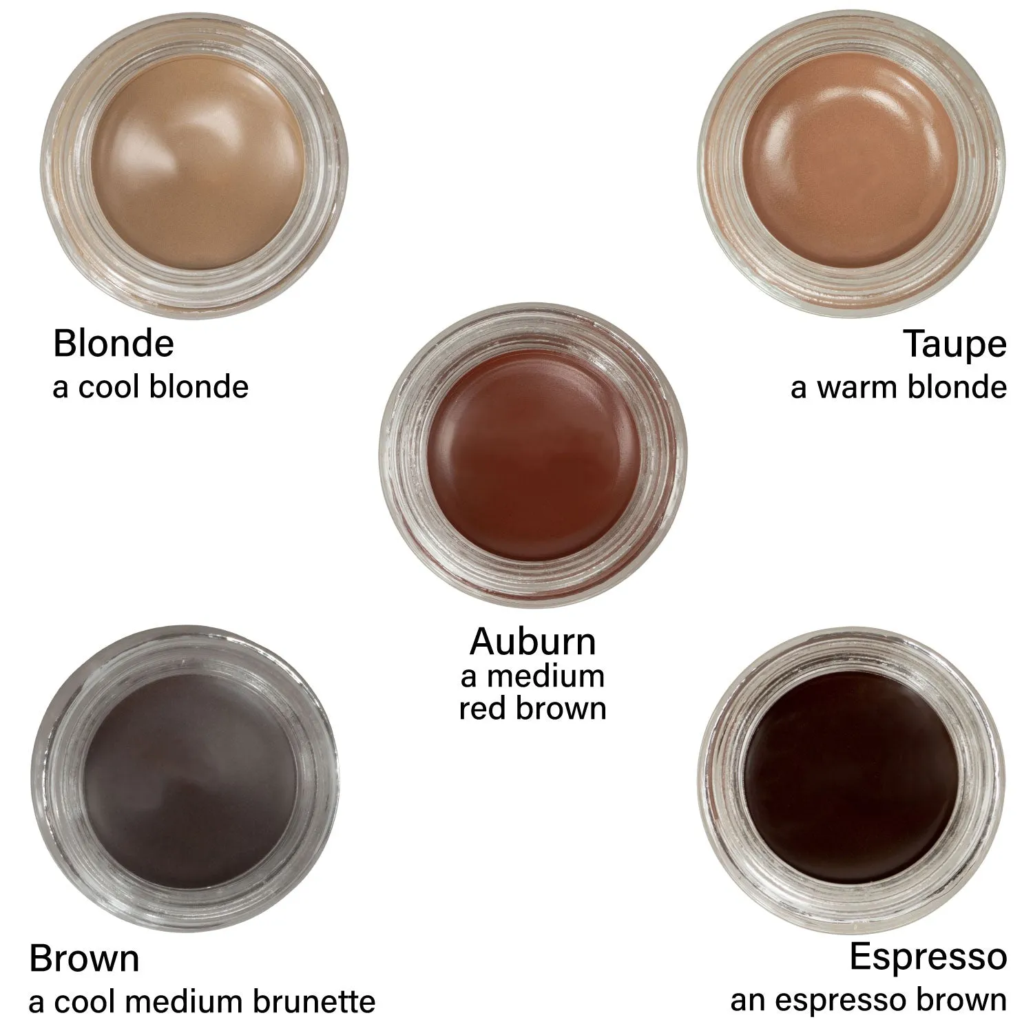 Stay Put Waterproof Gel Brow Balm w/ Micropigments - Brown