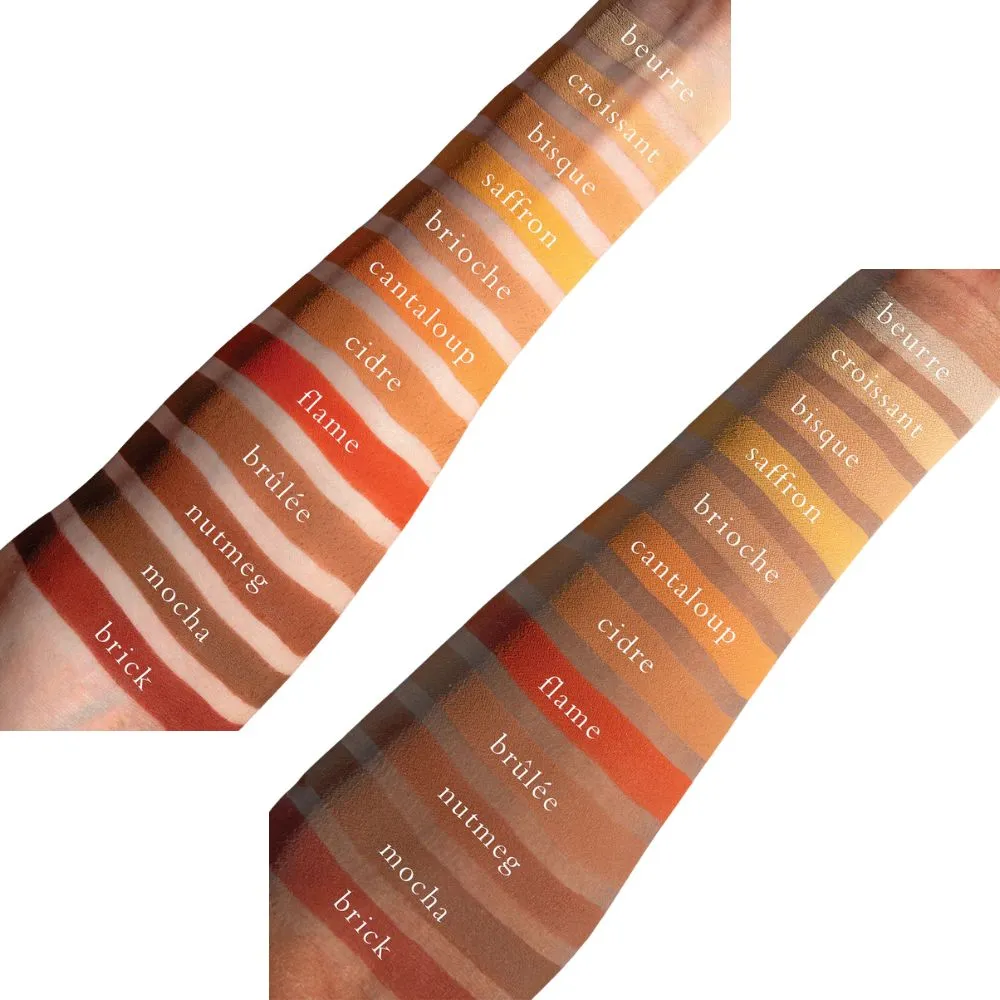 Viseart Visepro™ Eyeshadow Palette 10 Warm Mattes