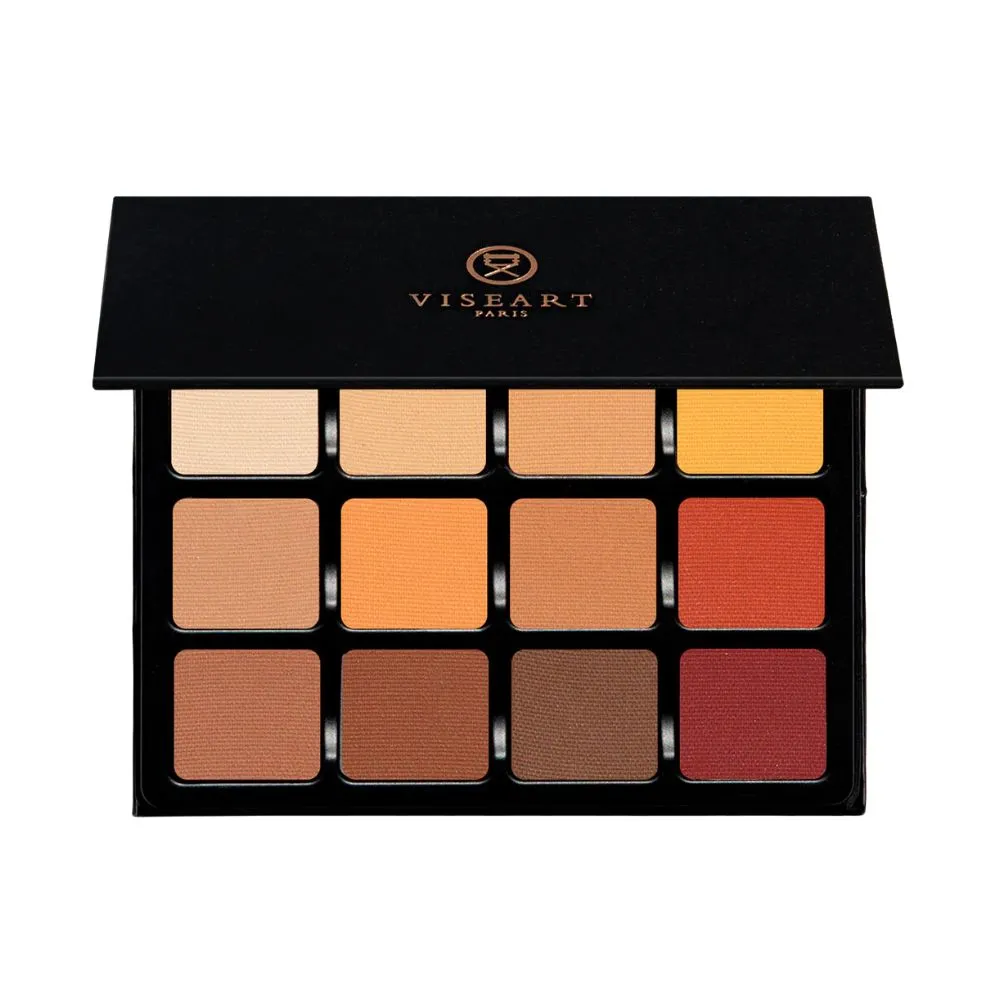 Viseart Visepro™ Eyeshadow Palette 10 Warm Mattes