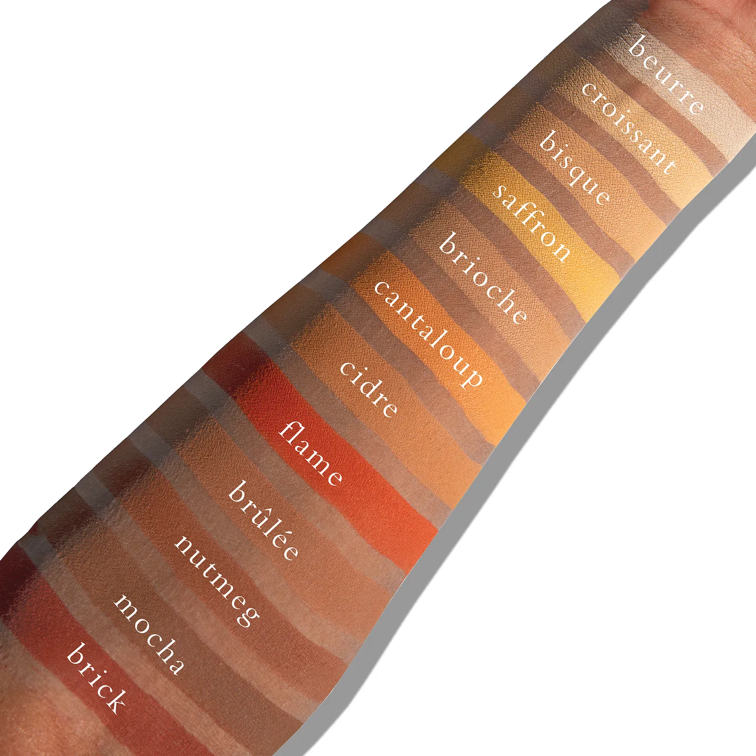 Viseart Warm Matte Slim PRO Eye Shadow Palette