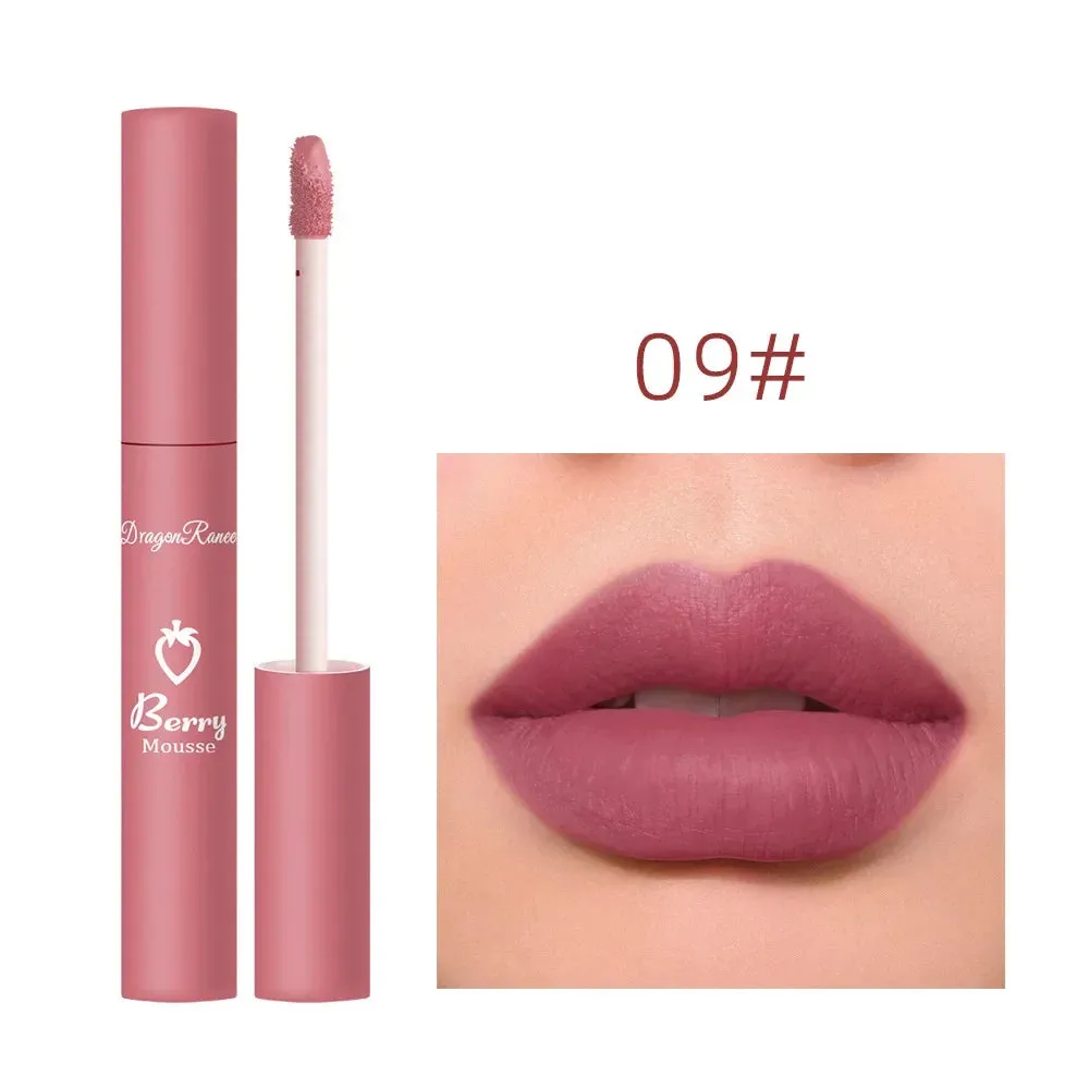 Waterproof Velvet Matte Lipstick-  Long Lasting, Non-stick Liquid Lipsticks. Women's Makeup Lip Gloss, Lipsalve Cosmetics.