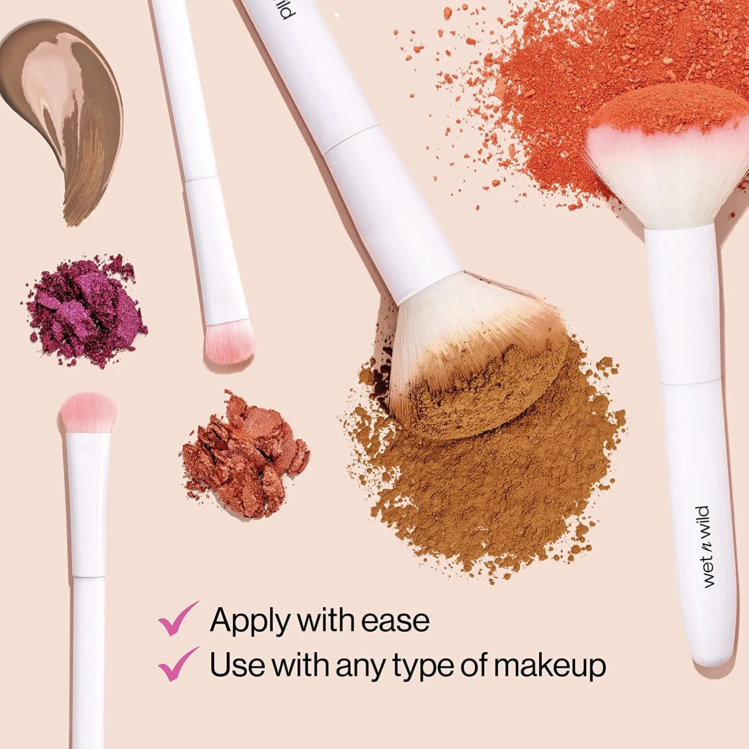 Wet n Wild Eye Crease Brush, Makeup Blending and Precision Application, Soft Fibers